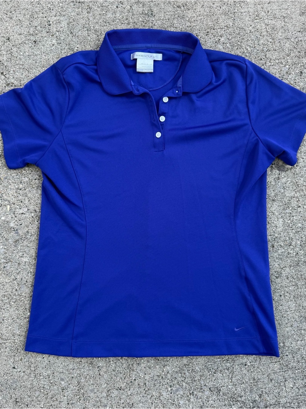 Nike Golf Dri-FIT Purple Polo Size M